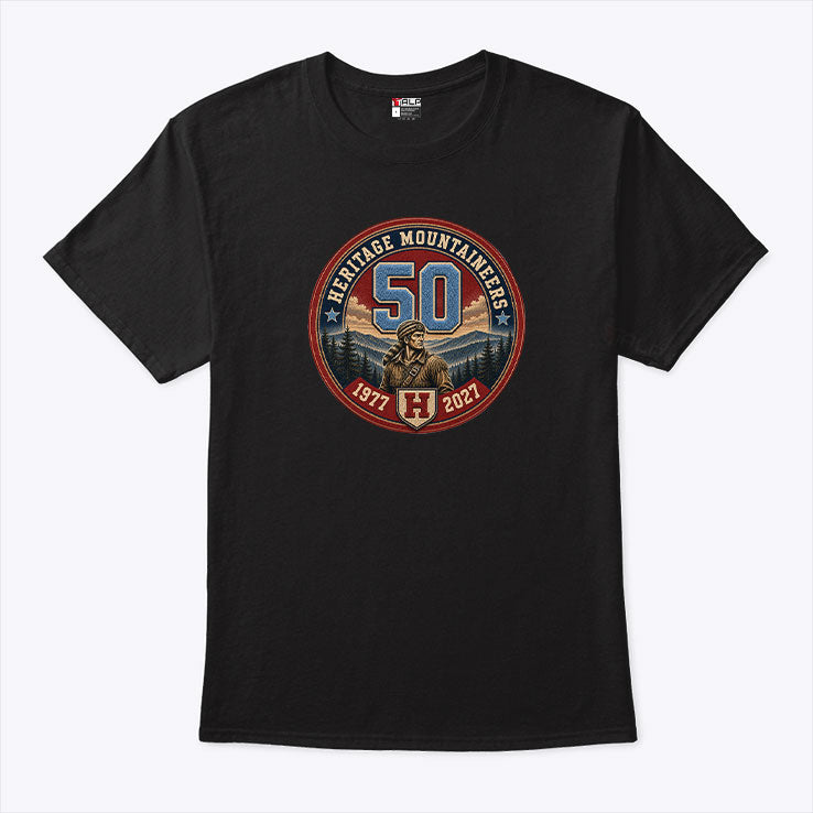 Heritage Mountaineers High School 50th Anniversary T Shirt