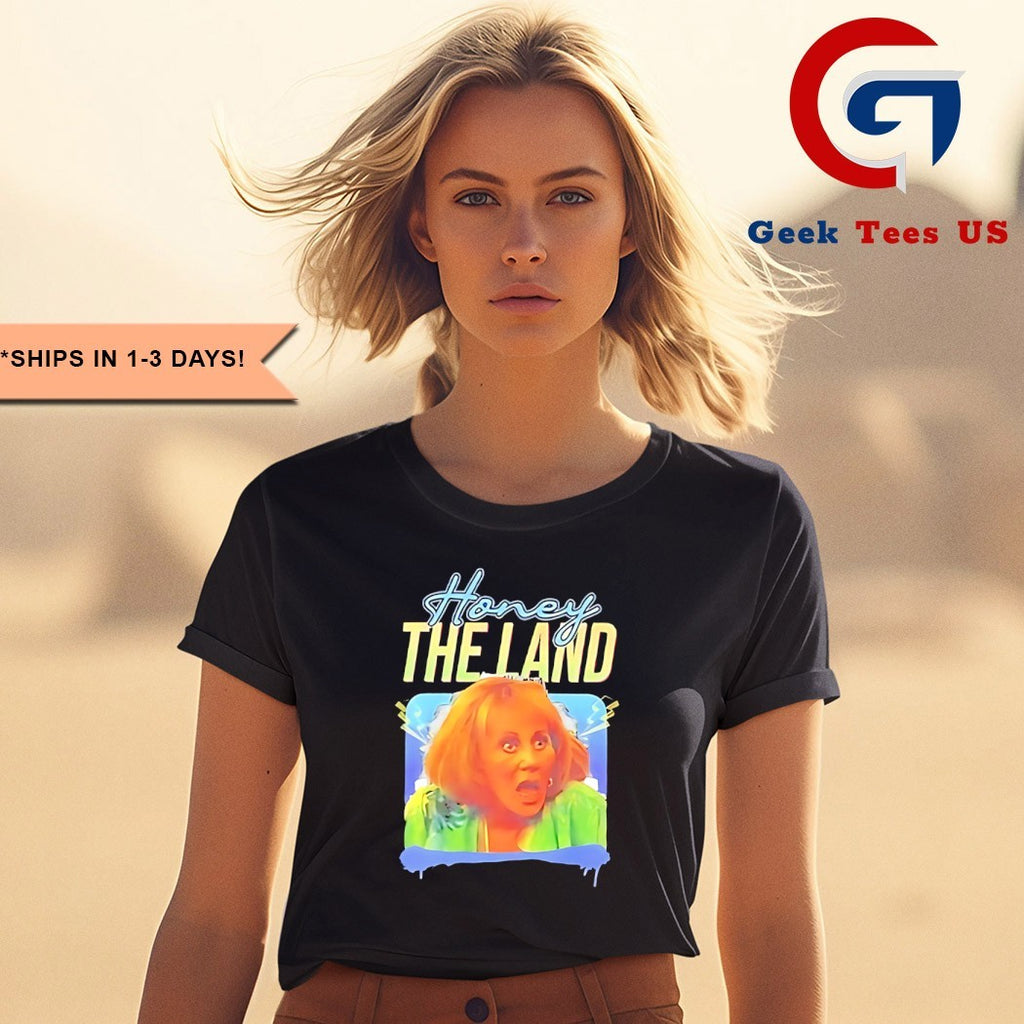 Honey The Land Sylvia Browne graphic shirt