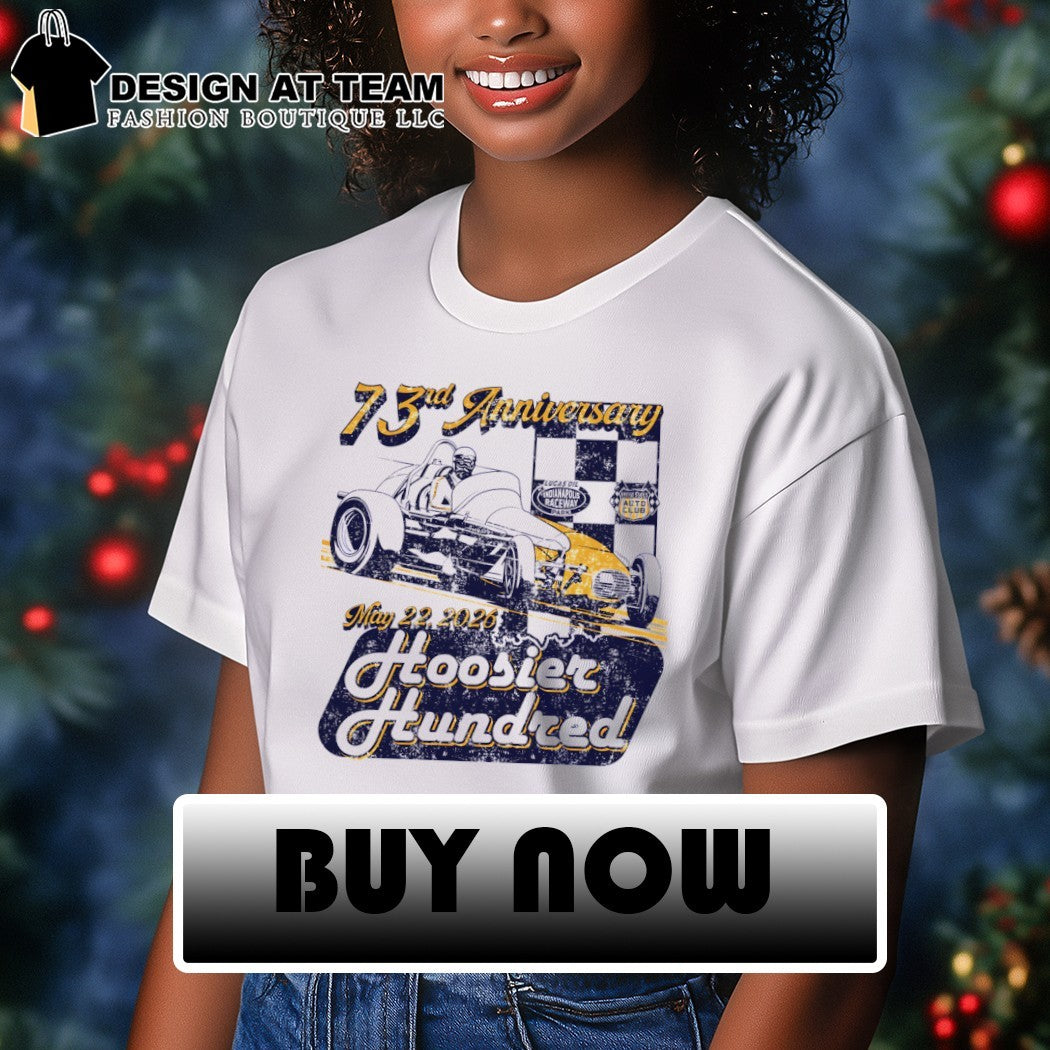 Hoosier Hundred 73rd Anniversary Lucas Oil Indianapolis Raceway Park shirt