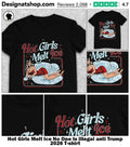 Girls Melt Ice No One Is Illegal anti Trump 2026 shirt