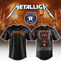 Houston Astros MLB Metallica Jersey
