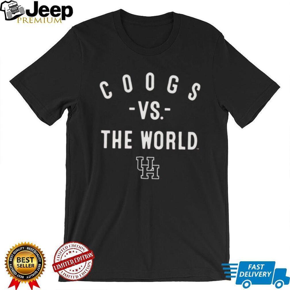 Houston Cougars Coogs vs the World 2026 logo shirt