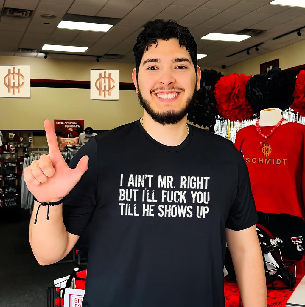 I Ain’t Mr Right but I’ll Fuck You till He Shows Up shirt