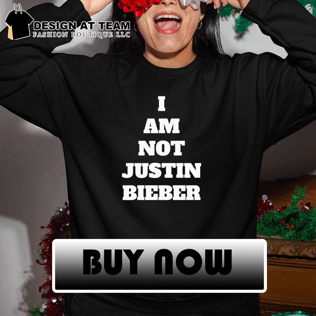 I Am Not Justin Bievber shirt