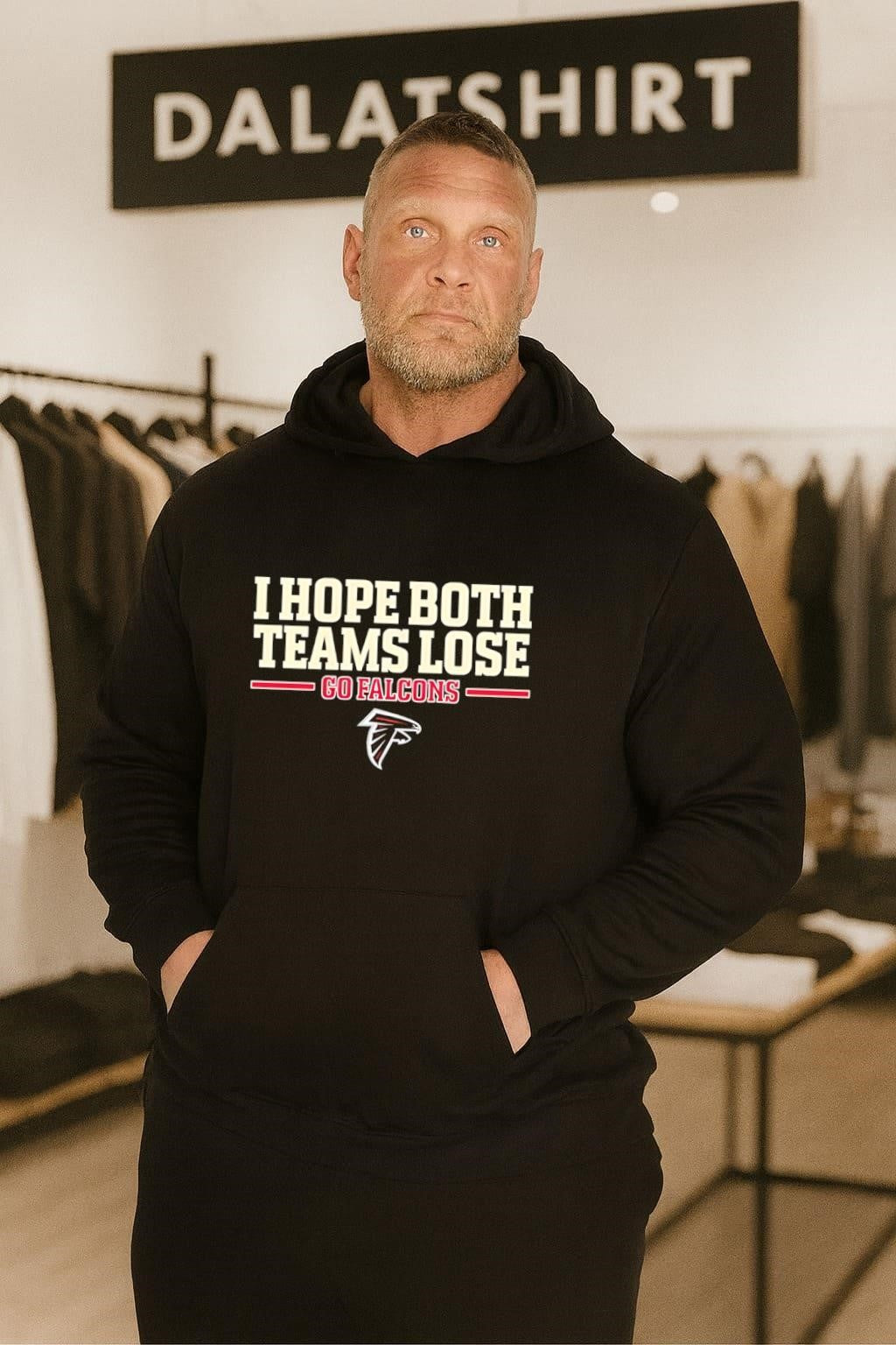 I Hope Both Teams Lose Go Falcons Football Team Logo shirt