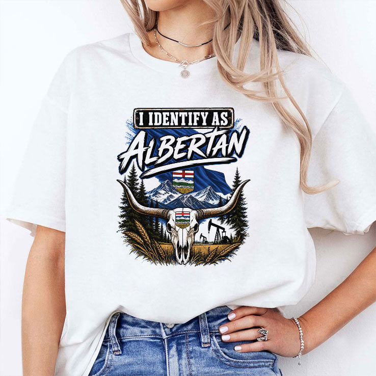I Identify As Albertan T Shirt