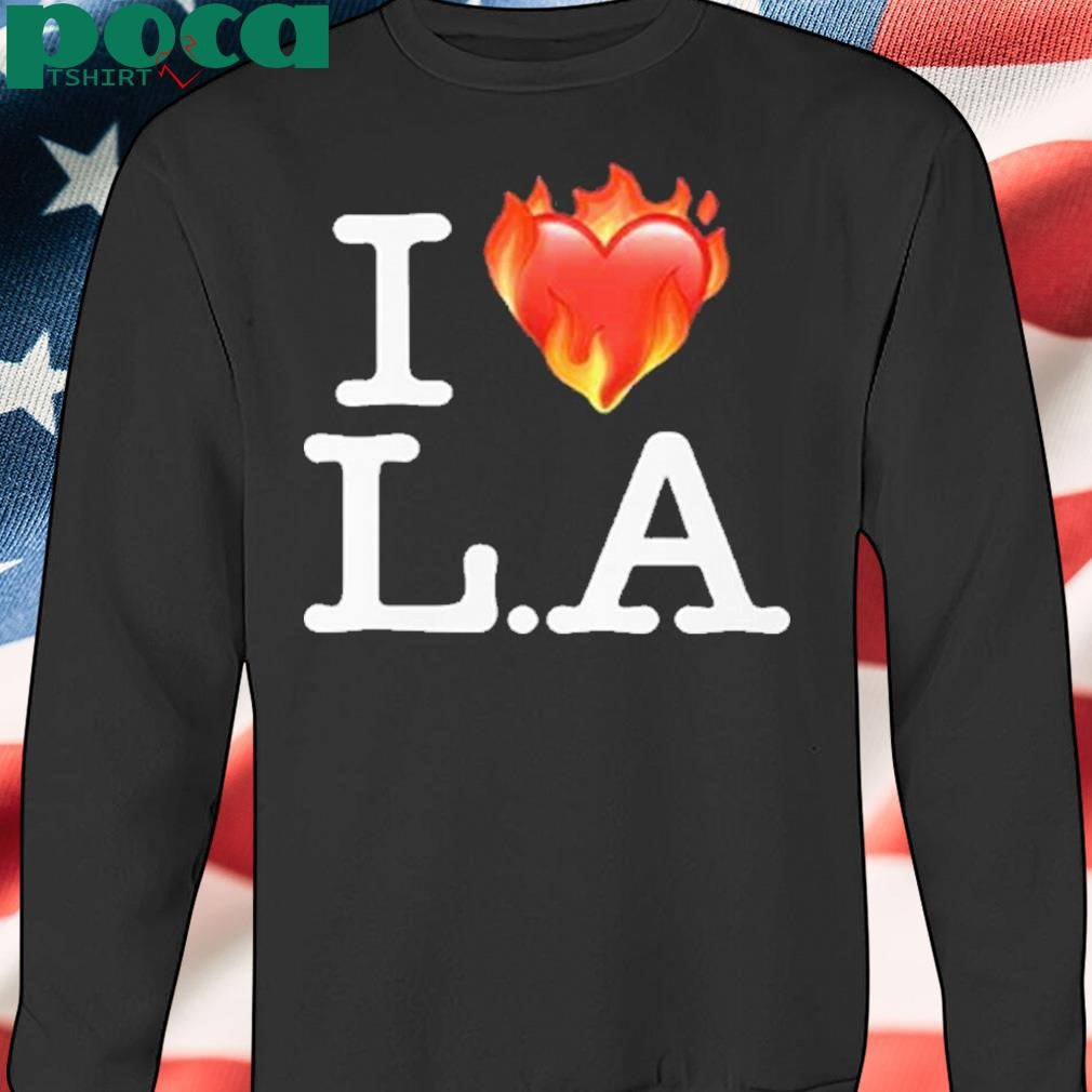 I Love LA Fire Shirt