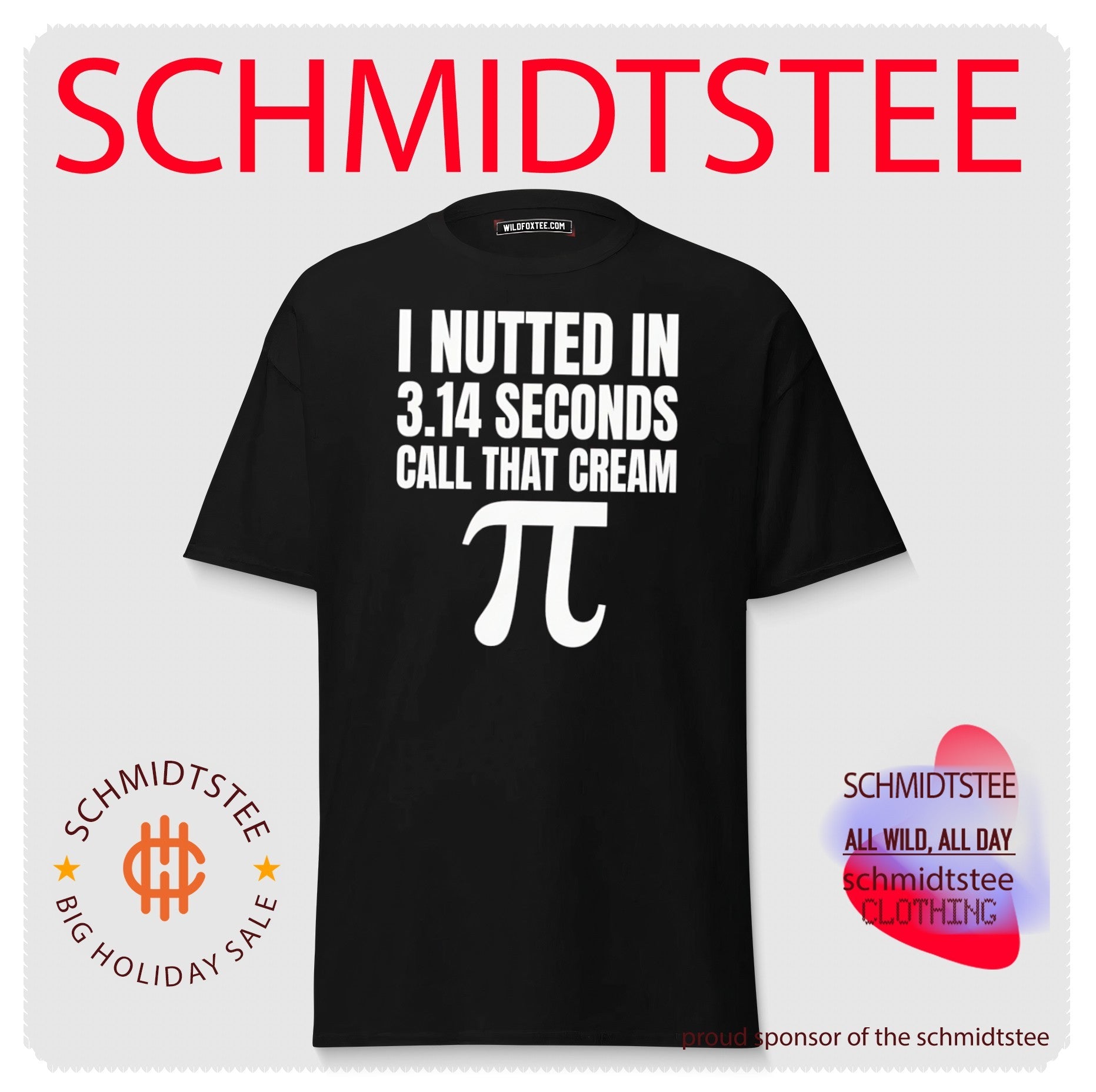 I Nutted in 314 Seconds Call That Cream Pi shirt