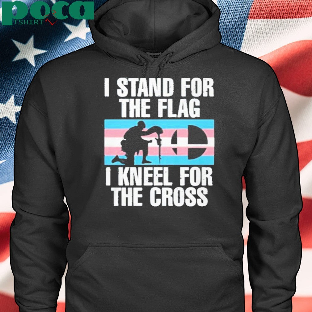 I Stand For The Flag I Kneel For The Cross Shirt