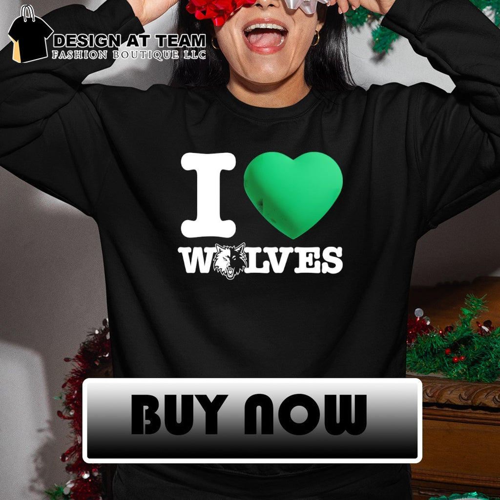 I heart Wolves Minnesota Timberwolves 2026 Playoffs shirt