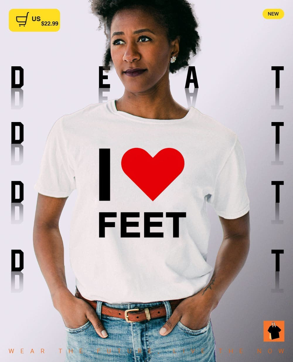I love Feet shirt