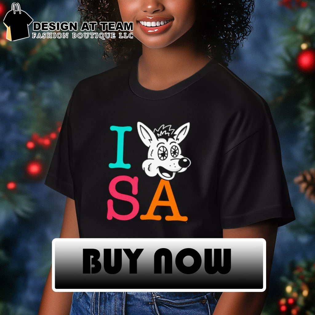 I love SA coyote Spurs basketball shirt