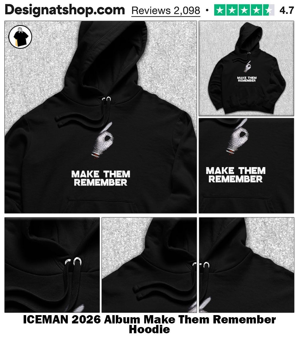ICEMAN 2026 Album Make Them Remember shirt