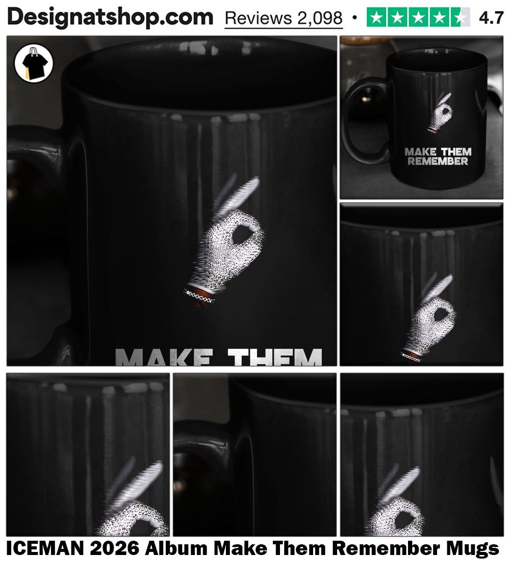ICEMAN 2026 Album Make Them Remember shirt