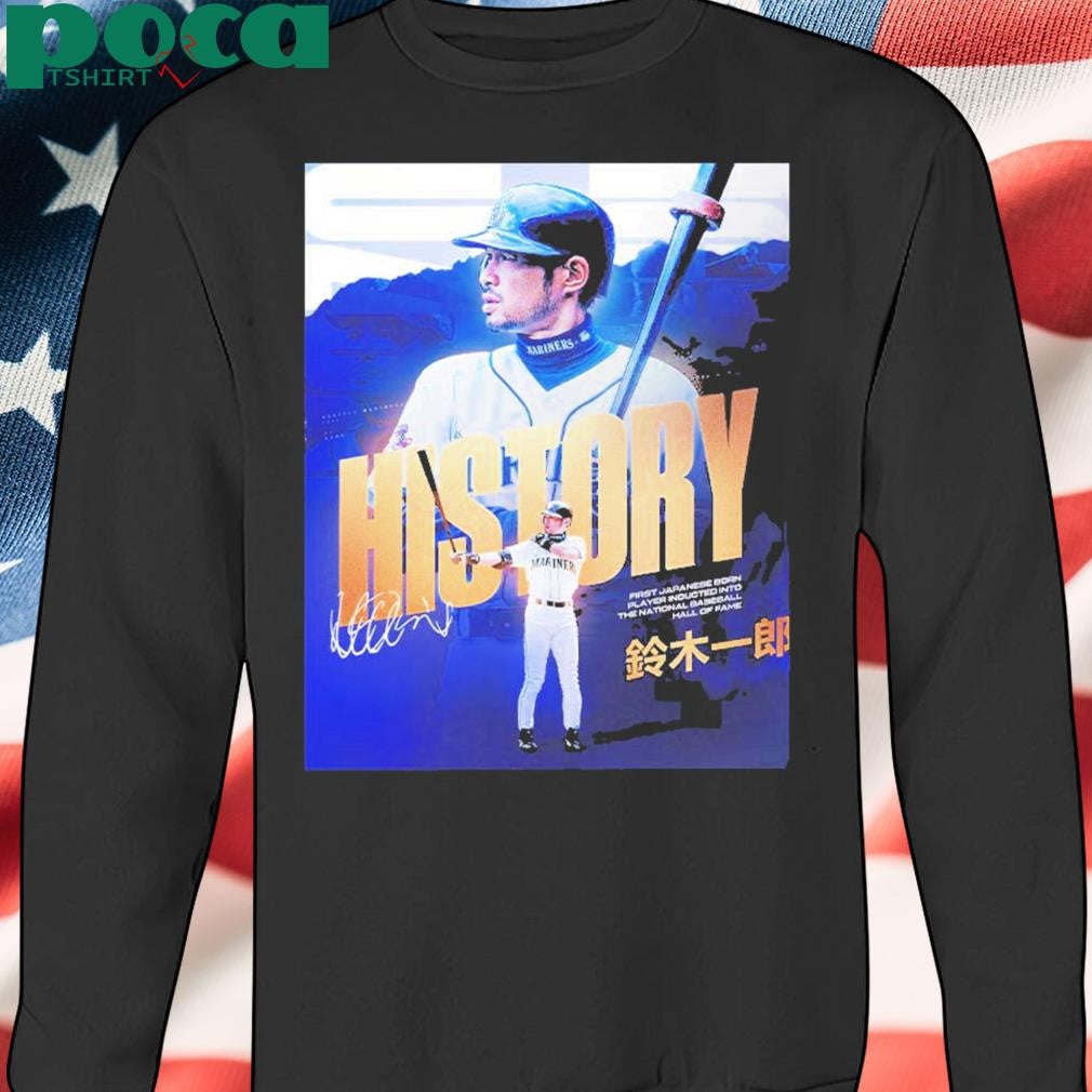 Ichiro Suzuki First Japanese Born Player Inducted Into The Hall Of Fame 2025 Unisex T-Shirt