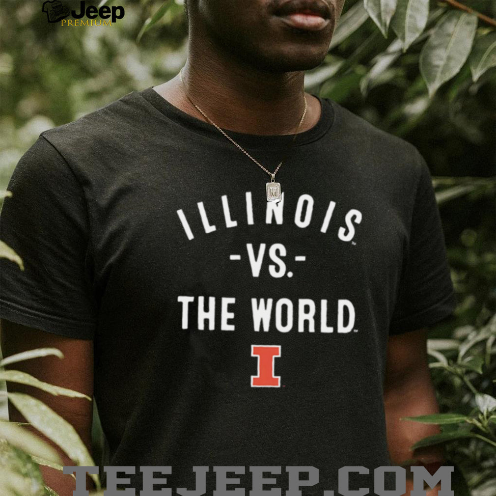 Illinois Fighting Illini Illinois vs the World 2026 logo shirt