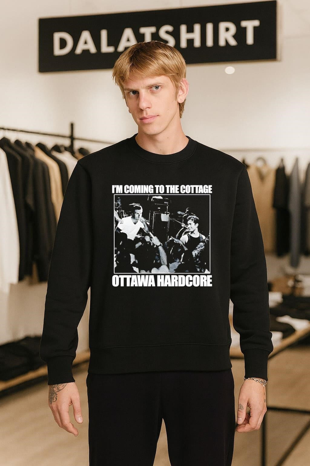 I’m Coming To The Cottage Ottawa Hardcore band shirt