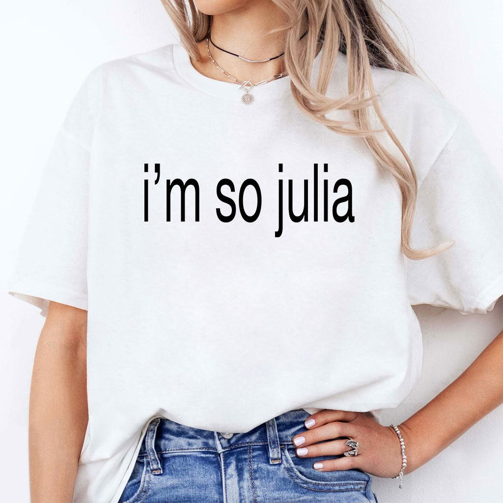 Julia Fox I’m So Julia T Shirt