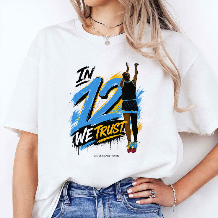 In 12 We Trust Sydney Taylor Sky T Shirt