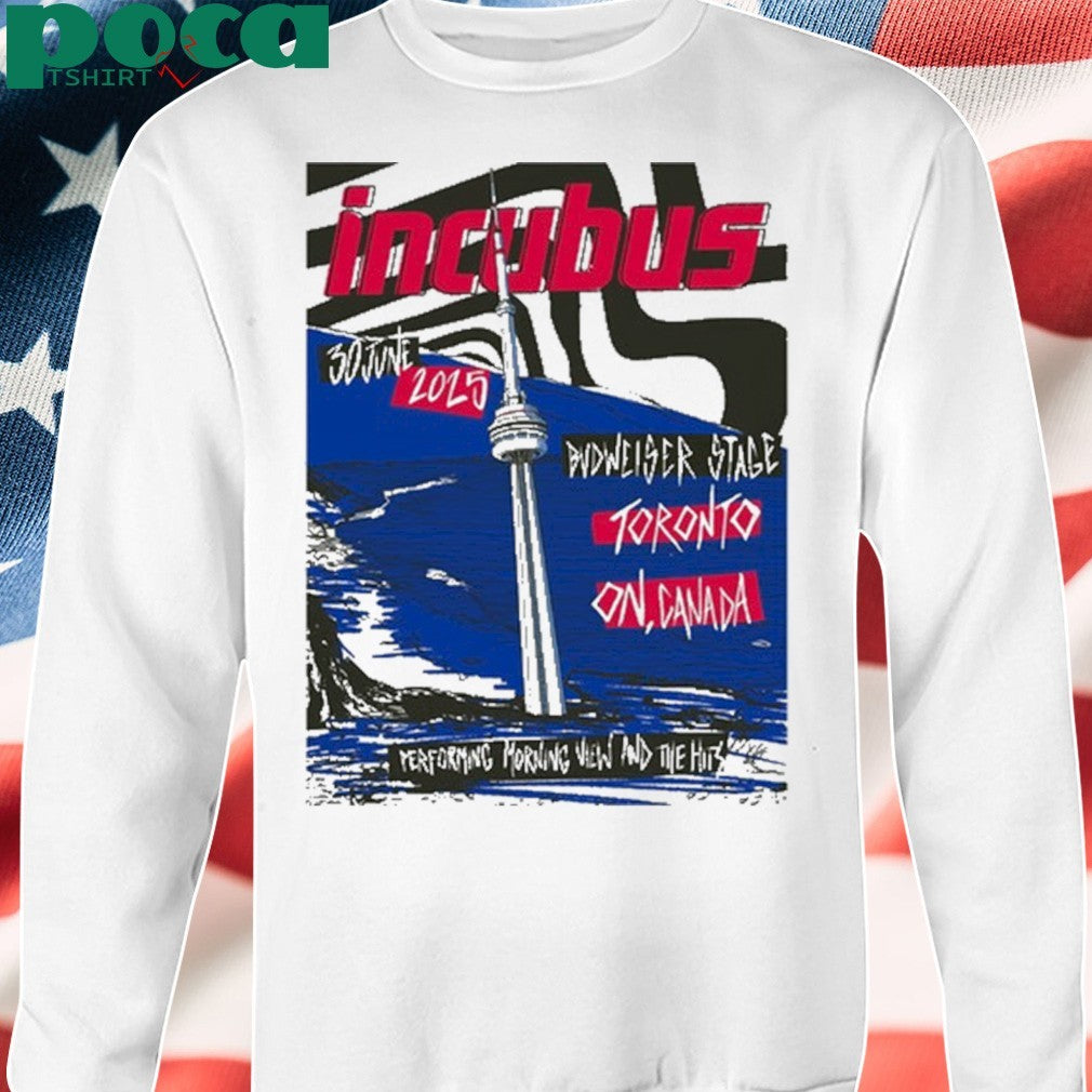 Incubus Toronto Event 2025 shirt