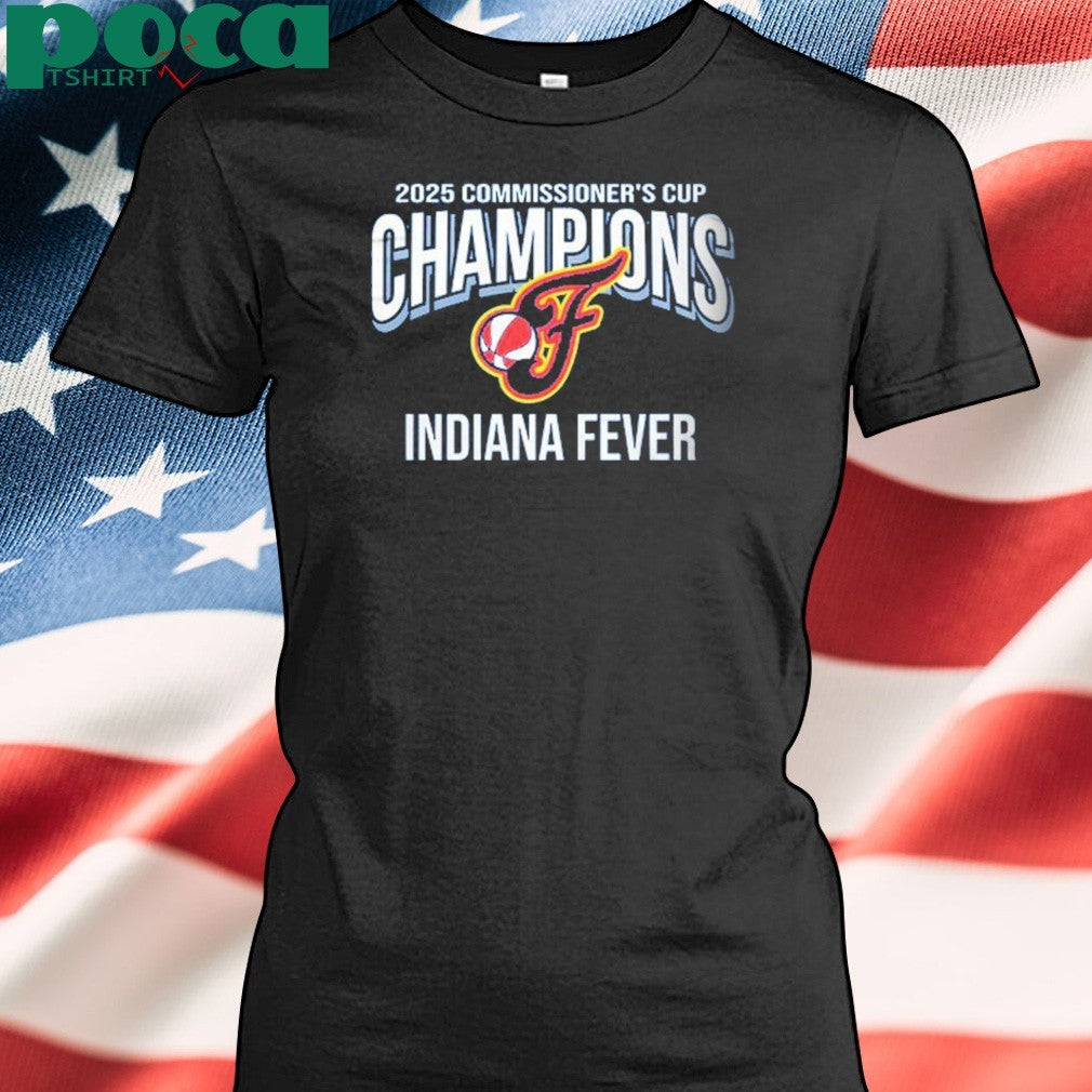 Indiana Fever 2025 Commissioner’s Cup Champions Special Shirt