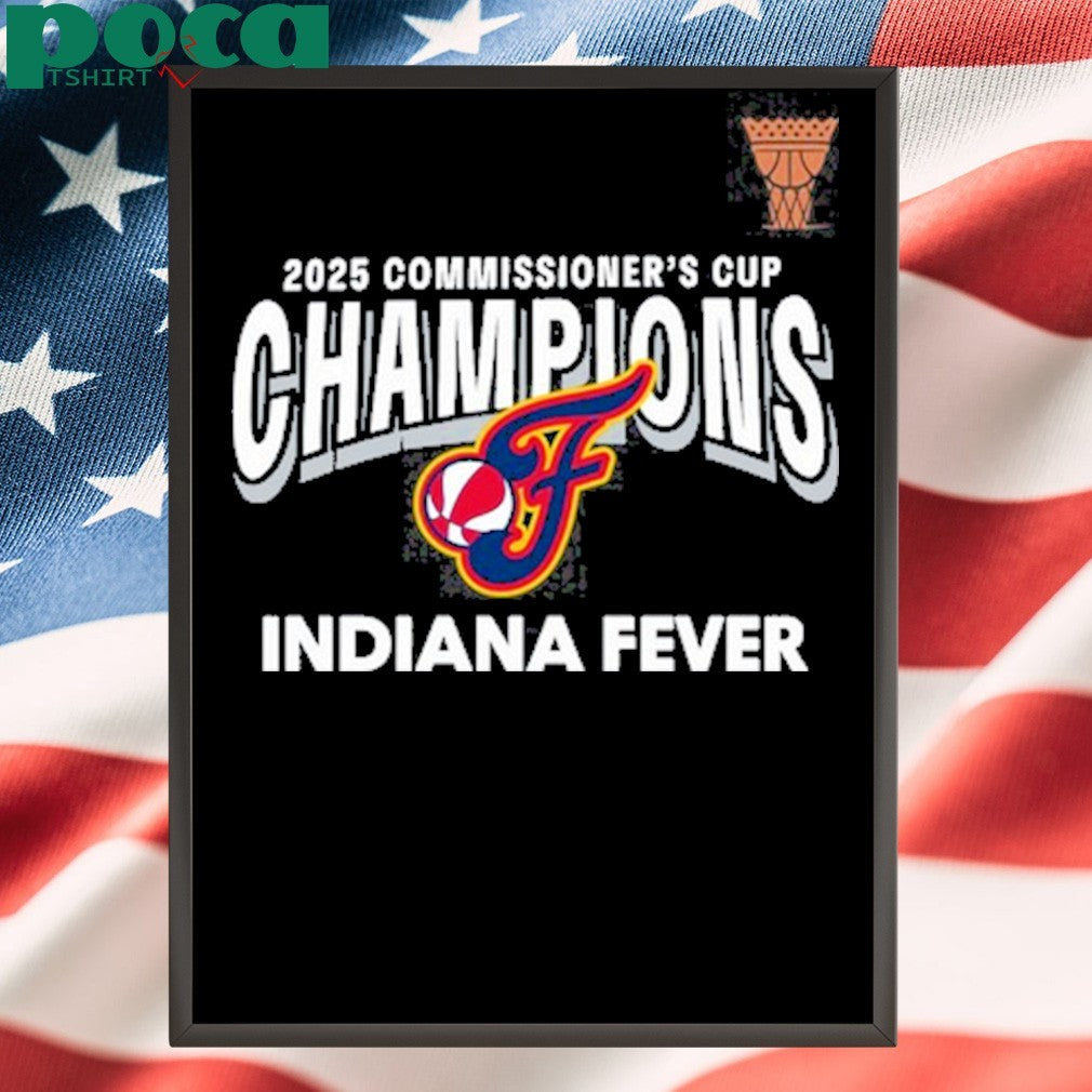 Indiana Fever Champions Commissioner’s Cup 2025 Shirt