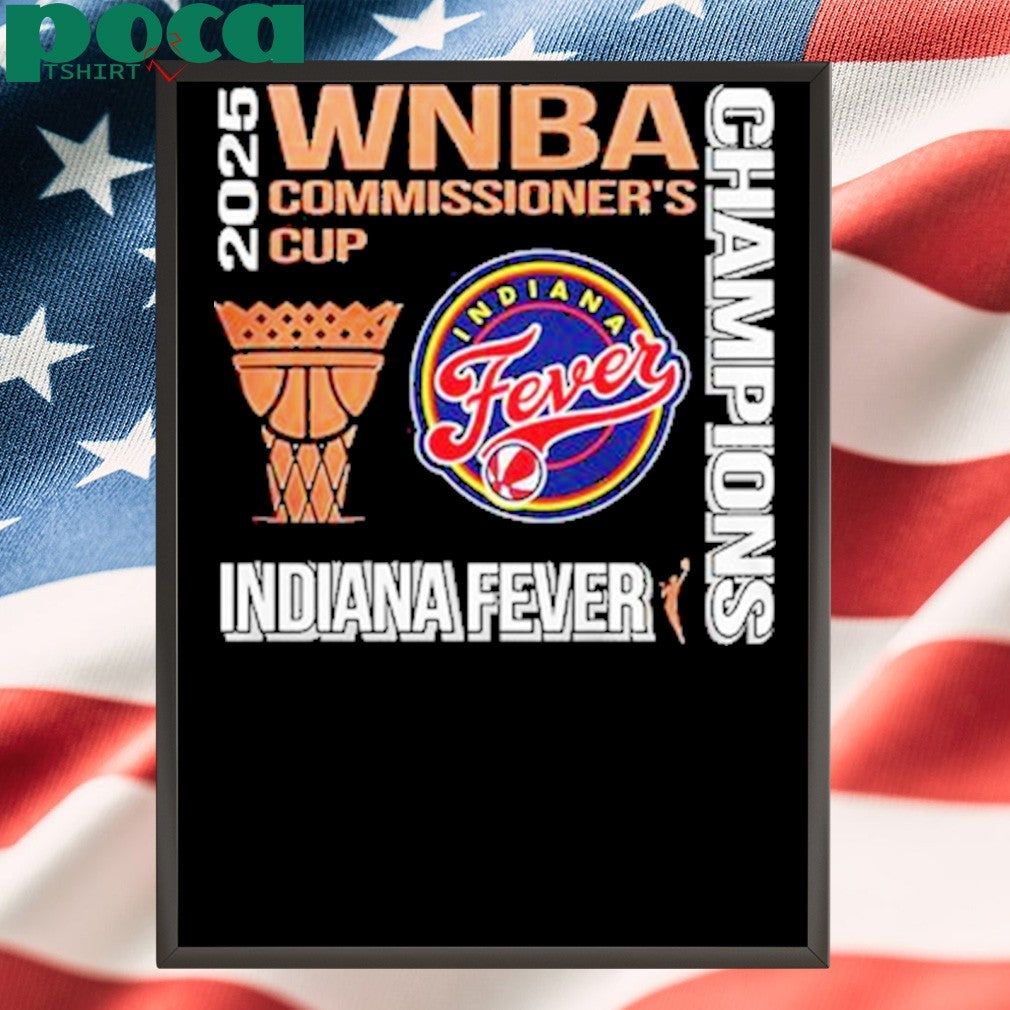 Indiana Fever Commissioner’s Cup Champions 2025 Premium Shirt
