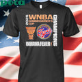 Indiana Fever Commissioner’s Cup Champions 2025 Premium Shirt