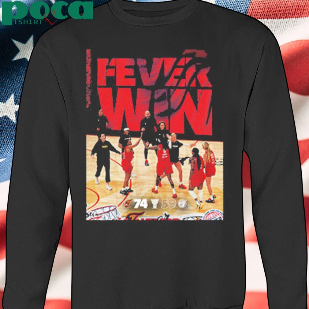 Indiana Fever The Champions WNBA 2025 Commissioner’s Cup Fever Win Unisex T-Shirt