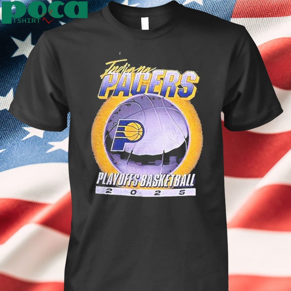 Indiana Pacers 2025 Nba Playoffs Swish Shirt