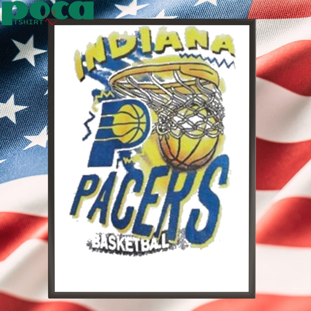 Indiana Pacers NBA Basketball Playoff logo vintage shirt