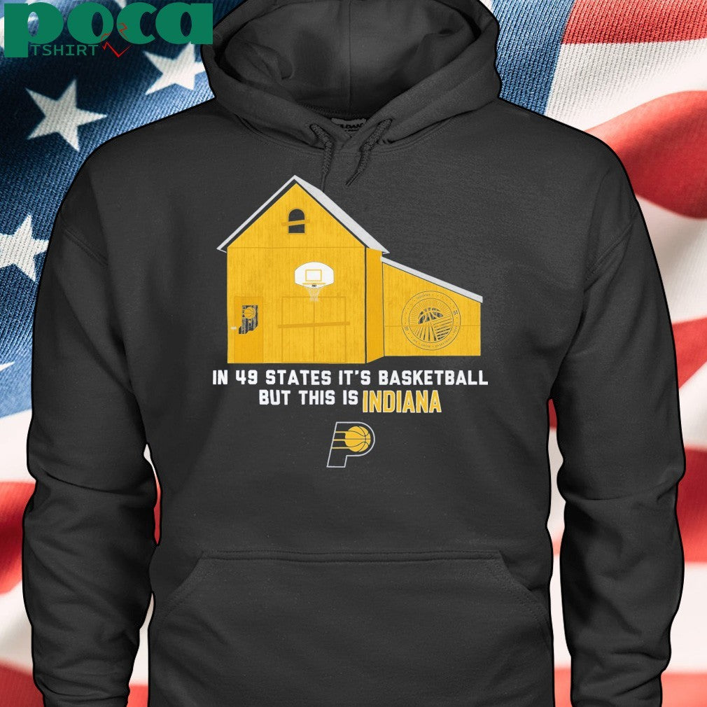 Indiana Pacers Stadium Essentials Unisex In 49 States T-Shirt
