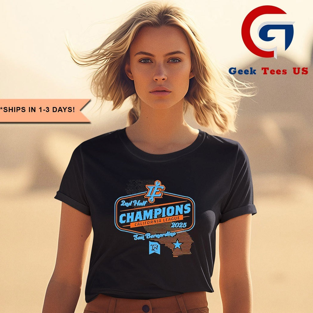 Inland Empire 66ers 2025 2nd Half Champions shirt