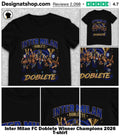 Inter Milan FC Doblete Winner Champions 2026 shirt