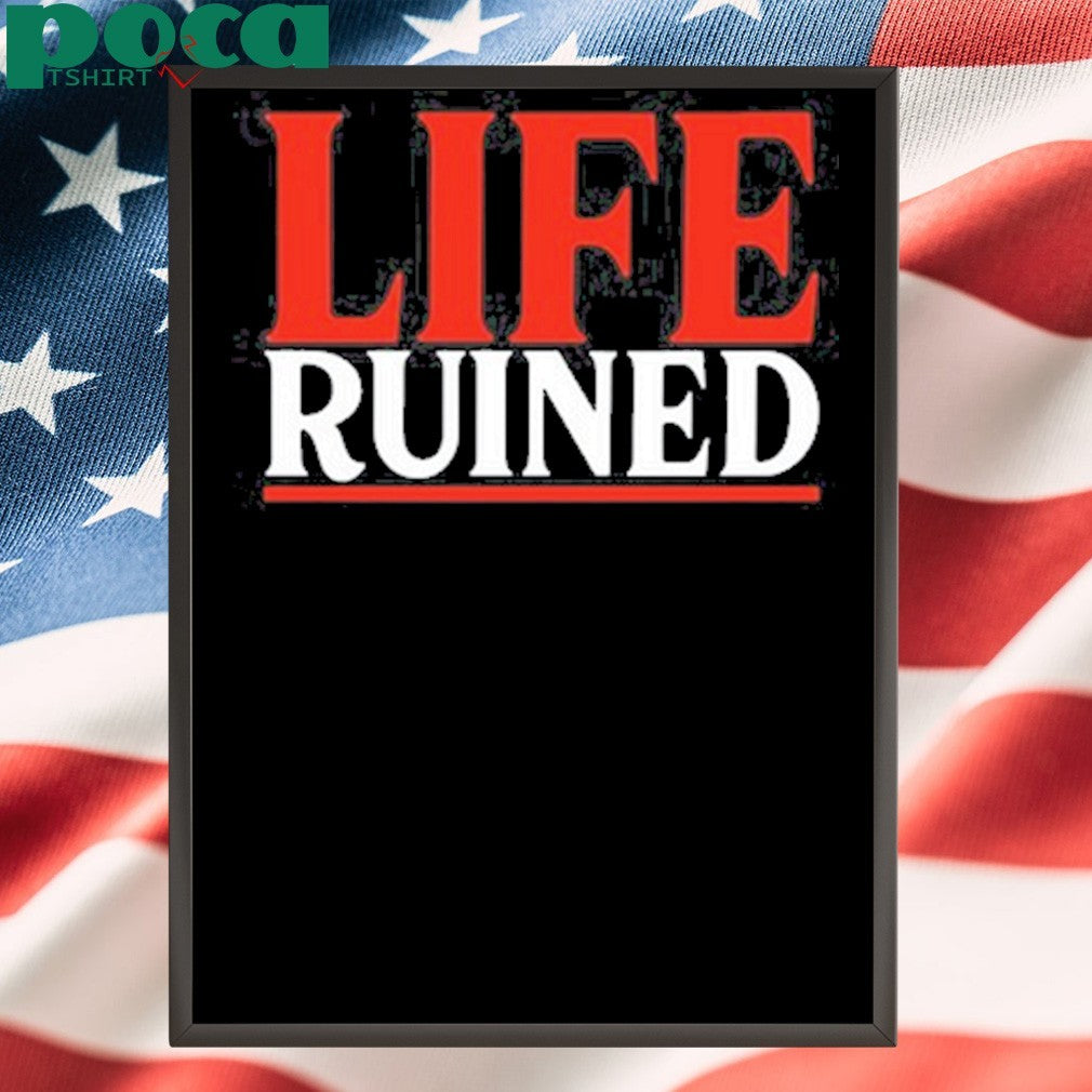 Internet Anarchist Life Ruined Tee Shirt
