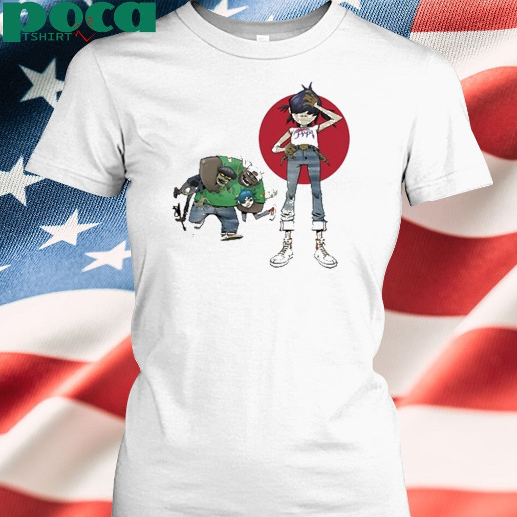Invisible Sun Gorillaz shirt