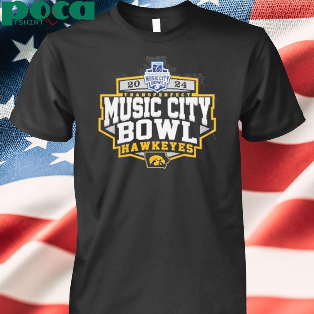 Iowa Hawkeyes NCAA Music City Bowl Champions Shirt