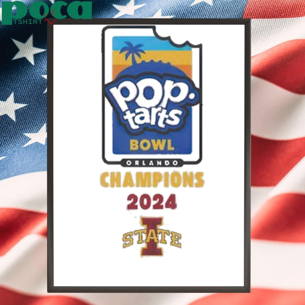 Iowa State Cyclones ISU Pop Tarts Bowl Orlando 2024 Shirt