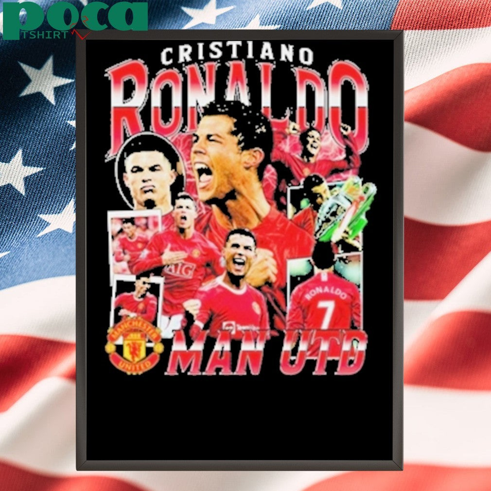 Ishowspeed Wearing 2025 Cristiano Ronaldo Man United Shirt