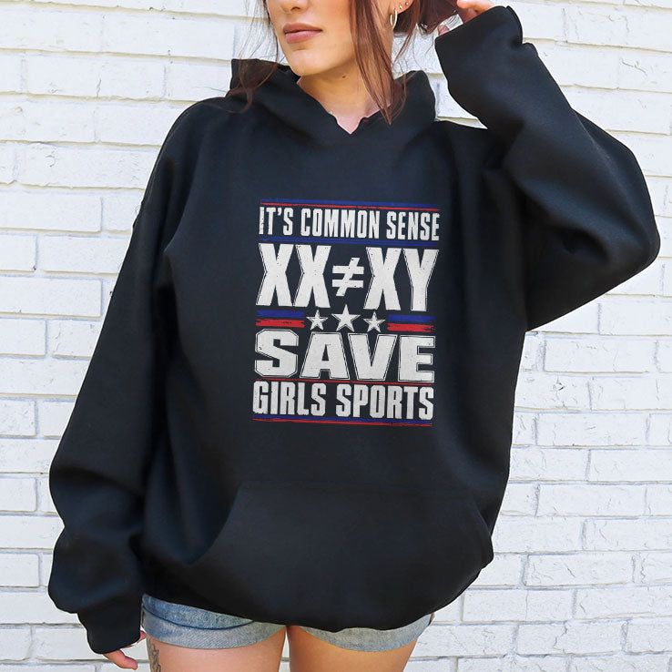 It’s Common Sense XX Is Different To XY Save Girls Sports T Shirt