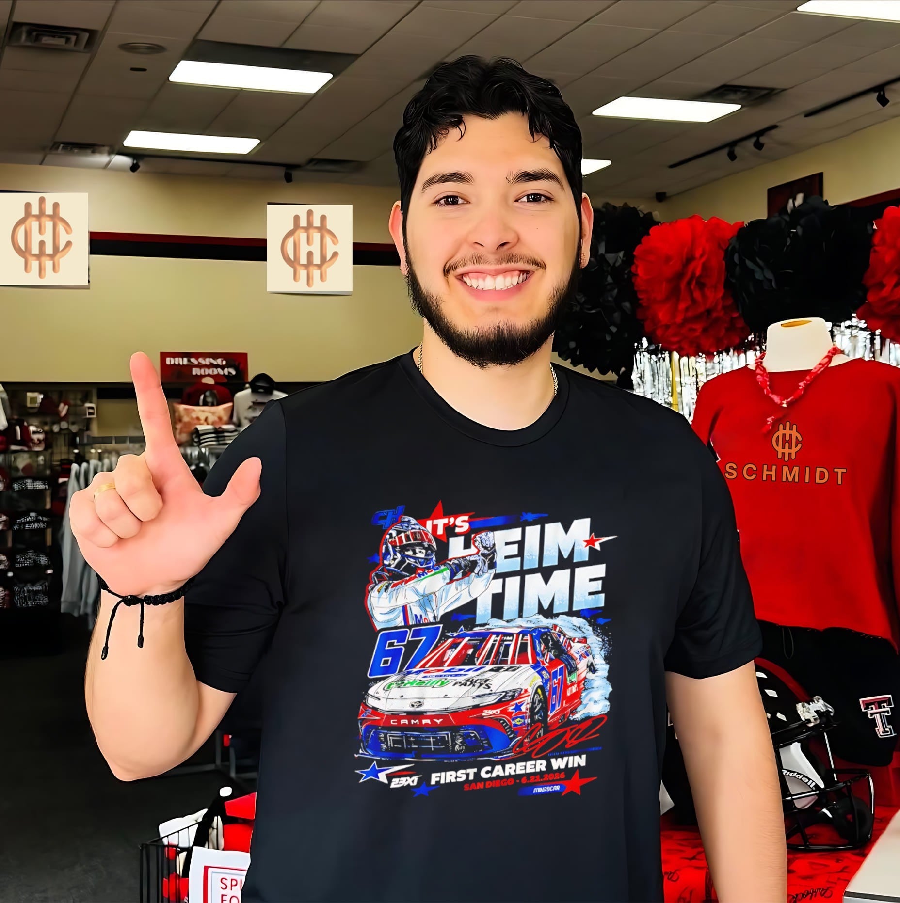 It’s Heim time first career win San Diego vintage shirt