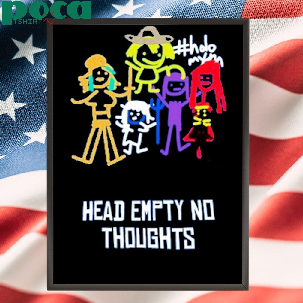 Itta12065 Head Empty No Thoughts shirt