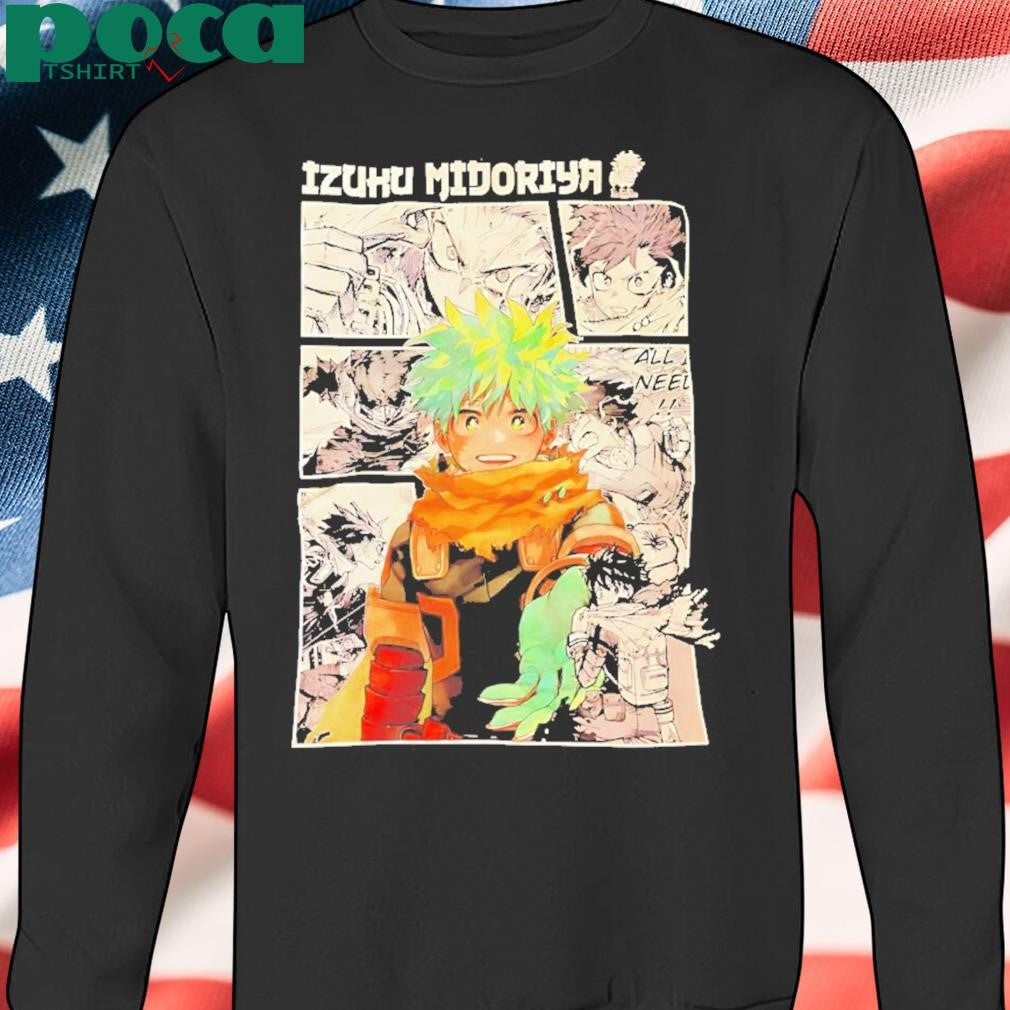 Izuku Midoriya Deku Manga Shirt