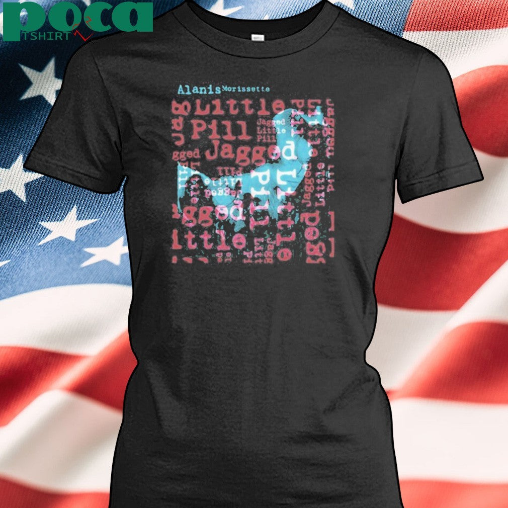 JLP Portrait Text T Alanis Morissette Shirt