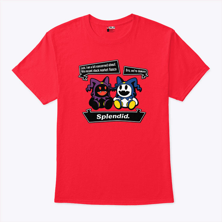Jack Frost Demons Splendid Stock Market Fiasco T Shirt