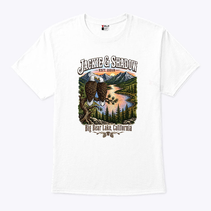 Jackie And Shadow Big Bear Lake Bald Eagle Nature T Shirt