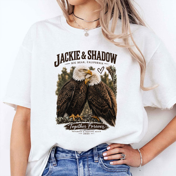 Jackie And Shadow Together Forever Big Bear California T Shirt