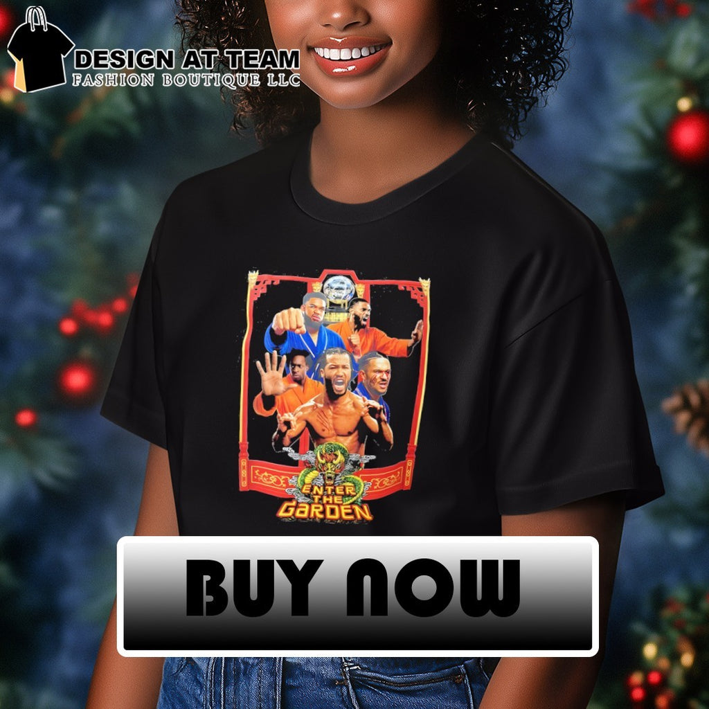 Jalen Brunson Karl-Anthony Towns Mikal Bridges Josh Hart Enter the Garden Knicks shirt