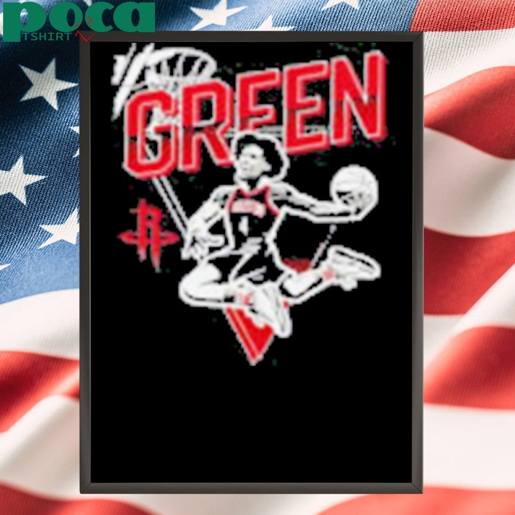 Jalen Green Houston Rockets Basketball art shirt