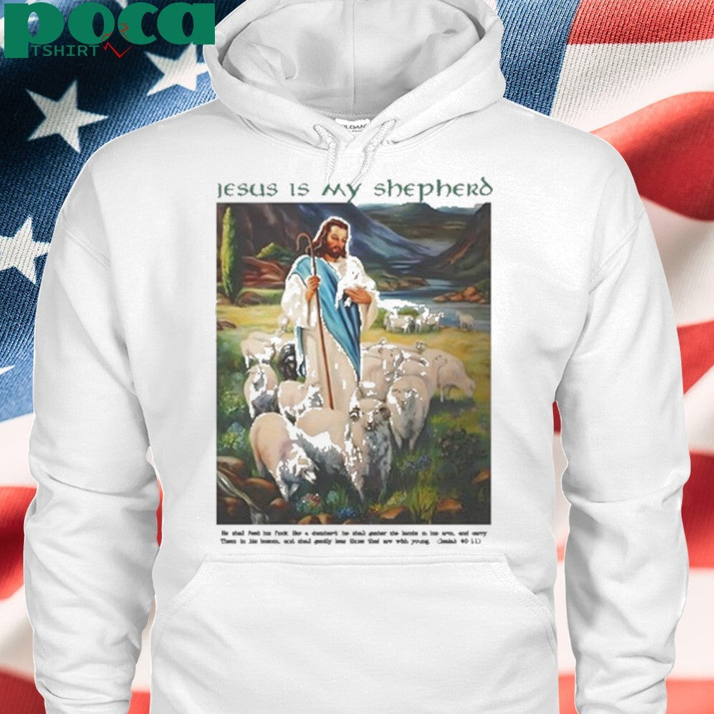Jalen Williams Wearing Jesus Is My Shepherd shirt